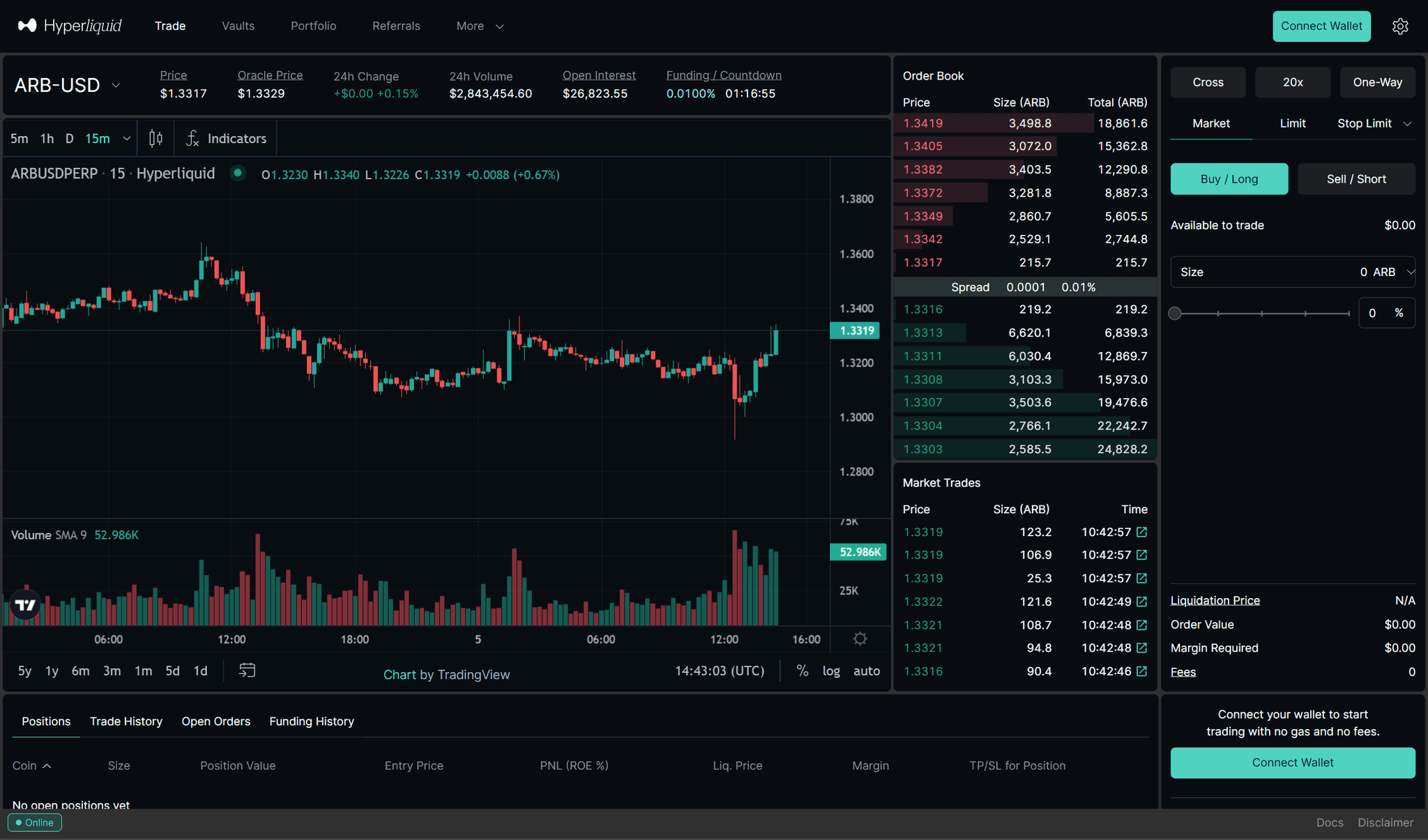 Hyperliquid Trading App